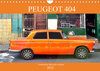 Buchcover PEUGEOT 404 - Frankreichs Mercedes in Kuba (Wandkalender 2022 DIN A4 quer)