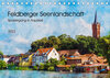 Buchcover Feldberger Seenlandschaft - Spaziergang in Aquarell (Tischkalender 2022 DIN A5 quer)