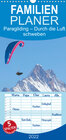 Buchcover Familienplaner Edition Funsport: Paragliding – Durch die Luft schweben (Wandkalender 2022 , 21 cm x 45 cm, hoch)