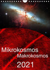 Buchcover Mikrokosmos – Makrokosmos (Wandkalender 2022 DIN A4 hoch)