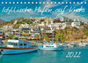 Buchcover Idyllische Häfen auf Kreta (Tischkalender 2022 DIN A5 quer)