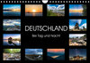 Buchcover Deutschland - Bei Tag und Nacht (Wandkalender 2022 DIN A4 quer)
