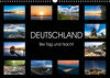 Buchcover Deutschland - Bei Tag und Nacht (Wandkalender 2022 DIN A3 quer)