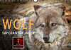 Buchcover Wolf - Imposanter Jäger (Wandkalender 2022 DIN A3 quer)