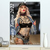 Buchcover Beauty Tattoo 2022 (Premium, hochwertiger DIN A2 Wandkalender 2022, Kunstdruck in Hochglanz)