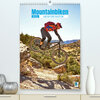 Buchcover Mountainbiken: Ab in die Natur (Premium, hochwertiger DIN A2 Wandkalender 2022, Kunstdruck in Hochglanz)