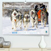 Buchcover Schlittenhunderennen: Rasantes Schneetreiben - Edition Funsport (Premium, hochwertiger DIN A2 Wandkalender 2022, Kunstdr