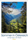 Buchcover Sommer in Österreich (Wandkalender 2022 DIN A4 hoch)