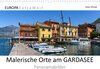 Buchcover Malerische Orte am GARDASEE - Panoramabilder (Wandkalender 2022 DIN A3 quer)