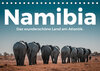 Buchcover Namibia - Das wunderschöne Land am Atlantik. (Tischkalender 2023 DIN A5 quer)