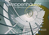 Buchcover Treppenhäuser architektonische Kunstwerke (Wandkalender 2023 DIN A4 quer)