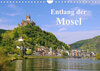 Buchcover Entlang der Mosel (Wandkalender 2023 DIN A4 quer)