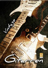 Buchcover Vintage Gitarren (Wandkalender 2023 DIN A2 hoch)