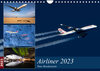 Buchcover Airliner 2023 (Wandkalender 2023 DIN A4 quer)