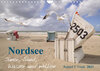 Buchcover Nordsee – Dünen, Sand, Wasser und Wolken (Wandkalender 2023 DIN A4 quer)