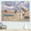 Buchcover Nordsee – Dünen, Sand, Wasser und Wolken (Premium, hochwertiger DIN A2 Wandkalender 2023, Kunstdruck in Hochglanz)