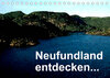 Buchcover Neufundland entdecken (Tischkalender 2023 DIN A5 quer)