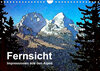 Buchcover Fernsicht - Impressionen aus den Alpen (Wandkalender 2023 DIN A4 quer)