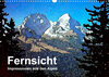 Buchcover Fernsicht - Impressionen aus den Alpen (Wandkalender 2023 DIN A3 quer)