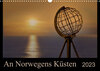 Buchcover An Norwegens Küsten (Wandkalender 2023 DIN A3 quer)