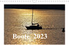 Buchcover Boote 2023 (Wandkalender 2023 DIN A4 quer)
