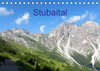 Buchcover Stubaital (Tischkalender 2023 DIN A5 quer)