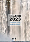 Buchcover Island 2023 - Einzigartige Natur hautnah erleben (Tischkalender 2023 DIN A5 hoch)