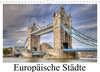 Buchcover Europäische Städte (Wandkalender 2023 DIN A4 quer)