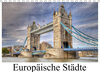 Buchcover Europäische Städte (Tischkalender 2023 DIN A5 quer)