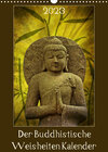Buchcover Der Buddhistische Weisheiten Kalender (Wandkalender 2023 DIN A3 hoch)