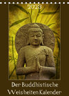 Buchcover Der Buddhistische Weisheiten Kalender (Tischkalender 2023 DIN A5 hoch)