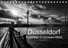 Buchcover Düsseldorf Ansichten in Schwarz-Weiß (Tischkalender 2023 DIN A5 quer)