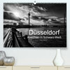 Buchcover Düsseldorf Ansichten in Schwarz-Weiß (Premium, hochwertiger DIN A2 Wandkalender 2023, Kunstdruck in Hochglanz)
