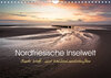Buchcover Nordfriesische Inselwelt - Bunte Watt- und Wolkenlandschaften (Wandkalender 2023 DIN A4 quer)