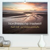 Buchcover Nordfriesische Inselwelt - Bunte Watt- und Wolkenlandschaften (Premium, hochwertiger DIN A2 Wandkalender 2023, Kunstdruc