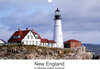 Buchcover New England - 12 Monate Indian Summer (Wandkalender 2023 DIN A3 quer)
