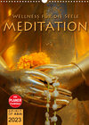 Buchcover MEDITATION - Wellness für die Seele (Wandkalender 2023 DIN A3 hoch)