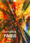 Buchcover bemaltes Paris (Wandkalender 2023 DIN A4 hoch)