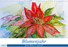 Buchcover Blumenjahr - Bunte Blüten in Aquarell (Wandkalender 2023 DIN A4 quer)