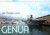 Buchcover Im Hafen von Genua (Tischkalender 2023 DIN A5 quer)