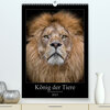 Buchcover König der Tiere (Premium, hochwertiger DIN A2 Wandkalender 2023, Kunstdruck in Hochglanz)