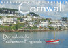 Buchcover Cornwall. Der malerische Südwesten Englands (Tischkalender 2023 DIN A5 quer)