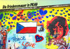 Buchcover Die Friedensmauer in Prag (Wandkalender 2023 DIN A2 quer)