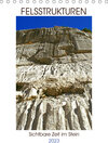 Buchcover Felsstrukturen - Sichtbare Zeit im Stein (Tischkalender 2023 DIN A5 hoch)