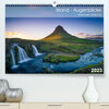 Buchcover Island - Augenblicke 2023 (Premium, hochwertiger DIN A2 Wandkalender 2023, Kunstdruck in Hochglanz)