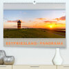 Buchcover Ostfriesland-Panorama (Premium, hochwertiger DIN A2 Wandkalender 2023, Kunstdruck in Hochglanz)