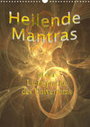 Buchcover Heilende Mantras in der Lichtsprache des Universums (Wandkalender 2023 DIN A3 hoch)