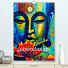 Buchcover Lebensfreude Buddha (Premium, hochwertiger DIN A2 Wandkalender 2023, Kunstdruck in Hochglanz)