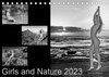 Buchcover Girls and Nature (Tischkalender 2023 DIN A5 quer)