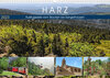 Buchcover Harz - Ausflugsziele vom Brocken bis Sangerhausen (Wandkalender 2023 DIN A3 quer)
